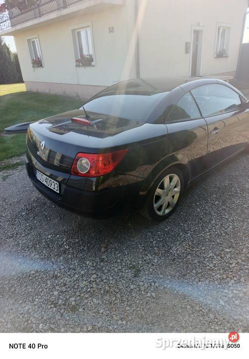 Renault Megane cabrio 2006 Waśniów