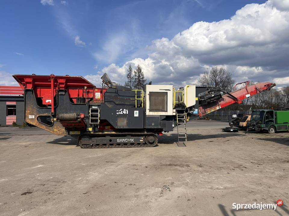 Kruszarka szczękowa Sandvik QJ241 Pozostałe małopolskie Zator