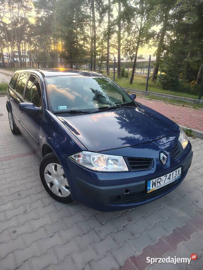 Renault Megane 2 Kombii polift gaz LPG nieuszkodzony mazowieckie Warszawa