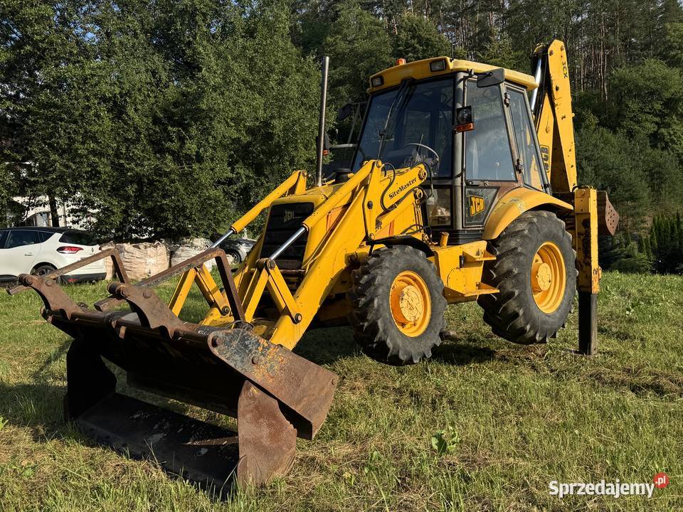 JCB 3CX 4x4 Teleskop Szybkozłącze Krokodyl Widły Szybkozłącze Sanok