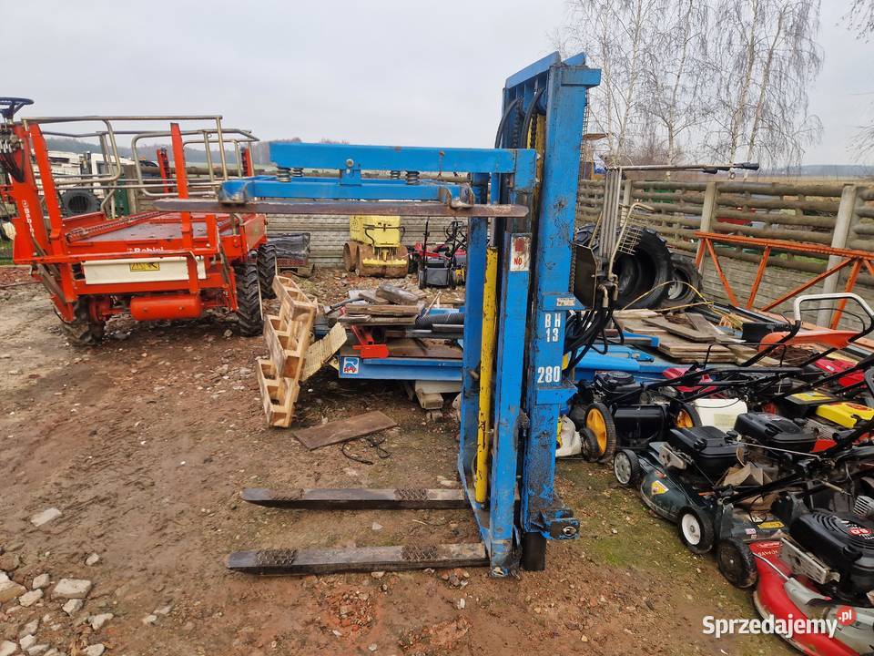 maszt sadowniczy do ciagnik widły nieuszkodzony Pozostałe Zelów