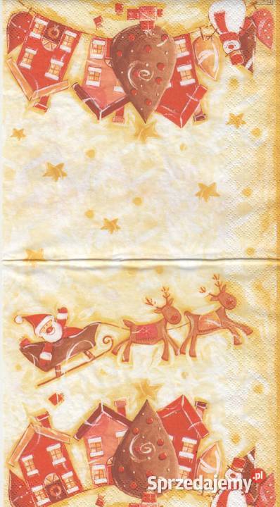 Decoupage serwetki Boże narodzenie 9 sztuk Skarżysko-Kamienna