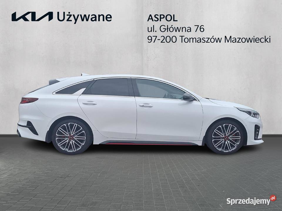 KIA ProCeed 16 TGDI 204 6MT GT 5d biały Tomaszów Mazowiecki