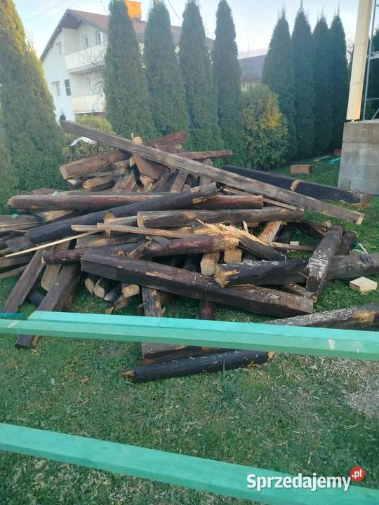 Drzewo z dachu opałowe podkarpackie Jasło
