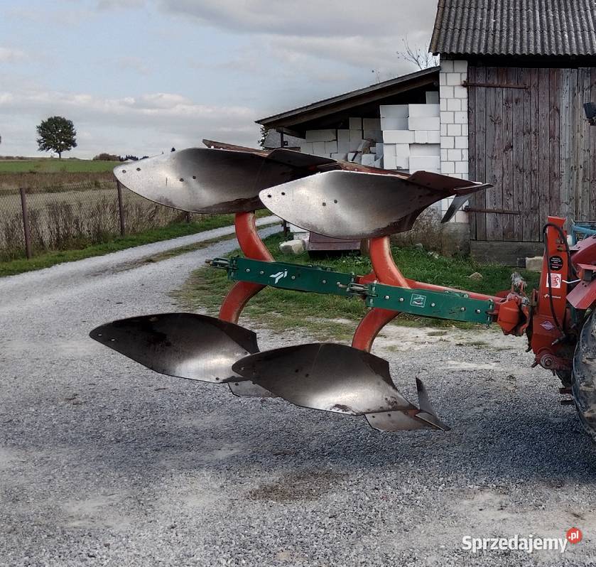Pług 2 Skibowy Obrotowy Kverneland Model F 80 nieuszkodzony
