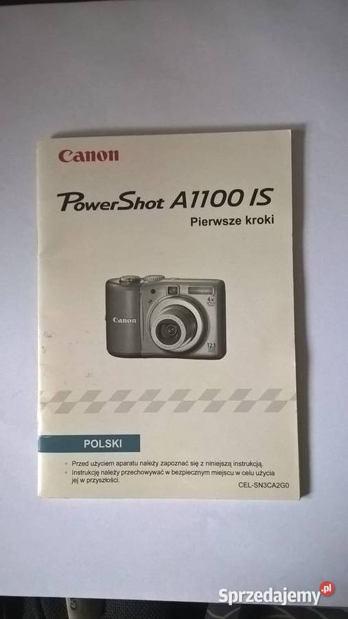 Aparat Canon Power Shot A1100 IS srebrny Sokołów Małopolski