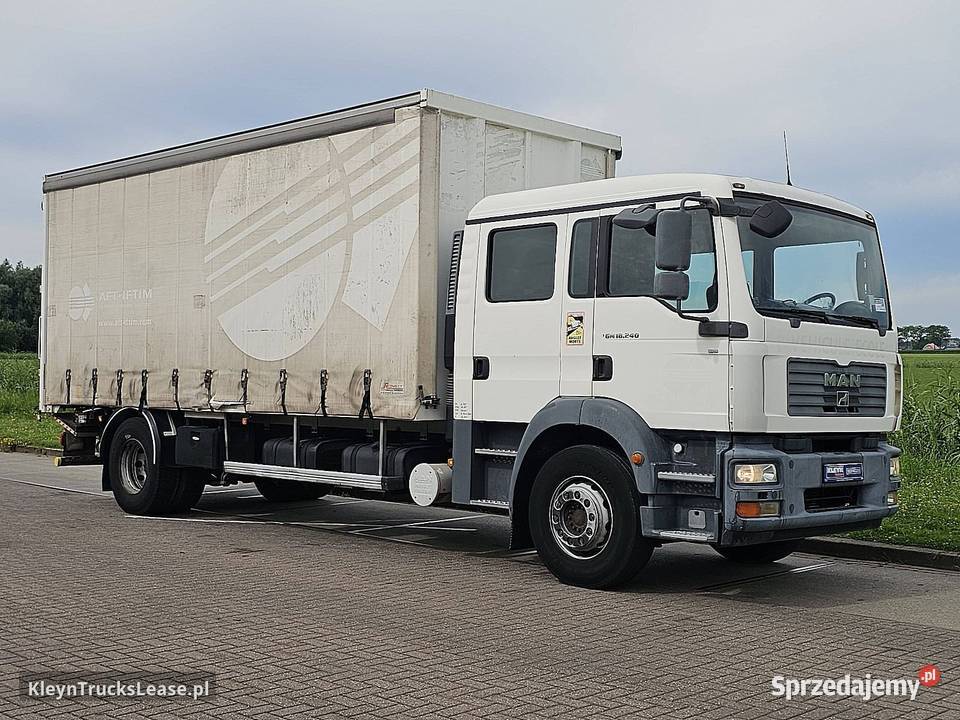 MAN 18240 TGM DOKA DOUBLE CABIN kontener 4x2