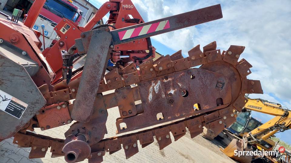 Koparka łańcuchowa pługoukładacz Ditch Witch pełny VAT Sochaczew sprzedam