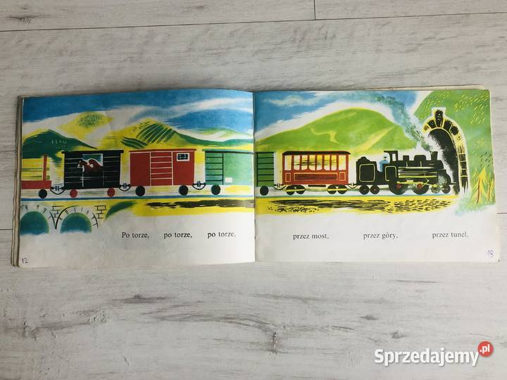 Lokomotywa i inne wesołe wierszyki dzieci Julian Łódź sprzedam