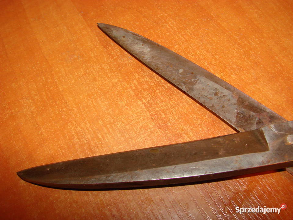 Jernbolaget Eskilstuna stare szwedzkie nożyce Rękodzieło pomorskie Pruszcz Gdański