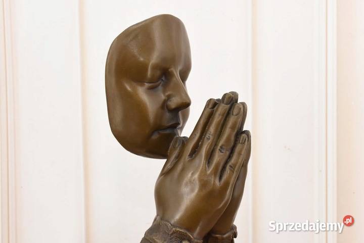 Salvador Dali Modląca Się Twarz Modlitwa Figura Kraków