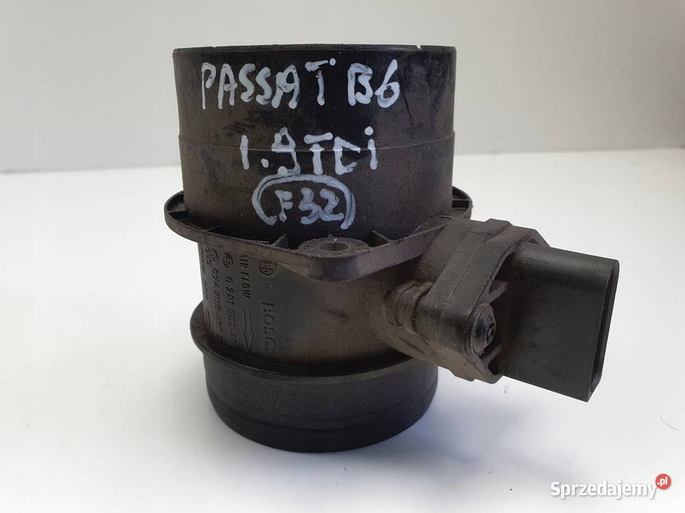 VW Passat B6 20 TDI PRZEPŁYWOMIERZ POWIETRZA osobowe Przepływomierze