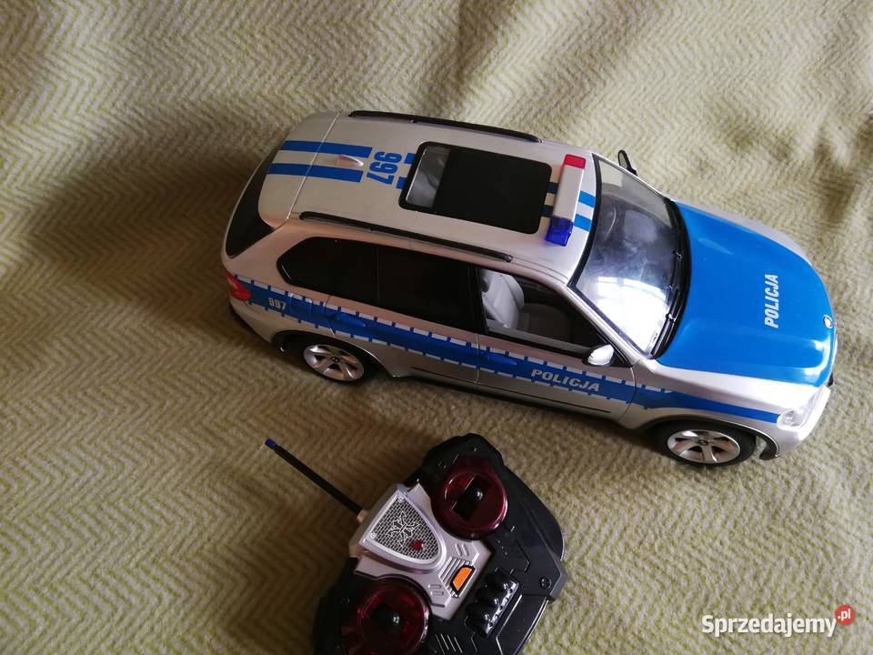 Samochód zdalnie sterowany BMW POLICJA 114 36 Szczecin