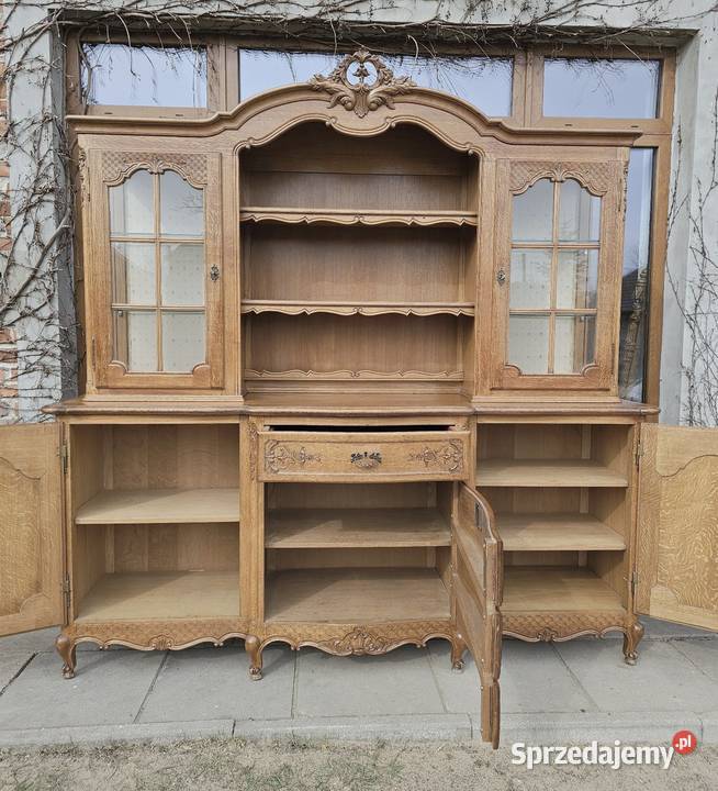 Stylowa komoda ludwikowska z nadstawką Komody Brójce