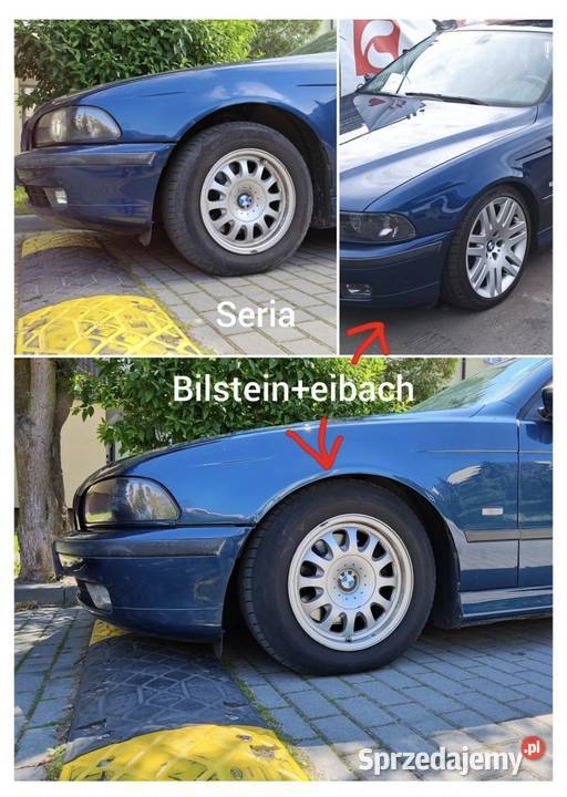 Amortyzatory sportowe Bilstein przednie do BMW 5