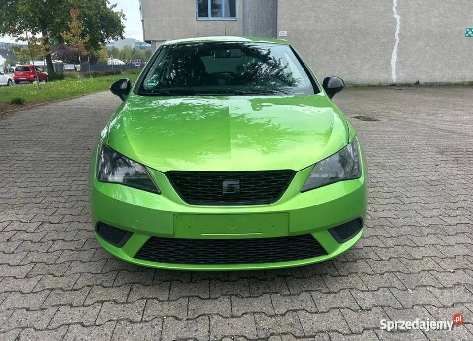 SEAT IBIZA 2012r Tuning TDI Euro 5 zielony Ibiza Samochody osobowe Tarnowskie Góry