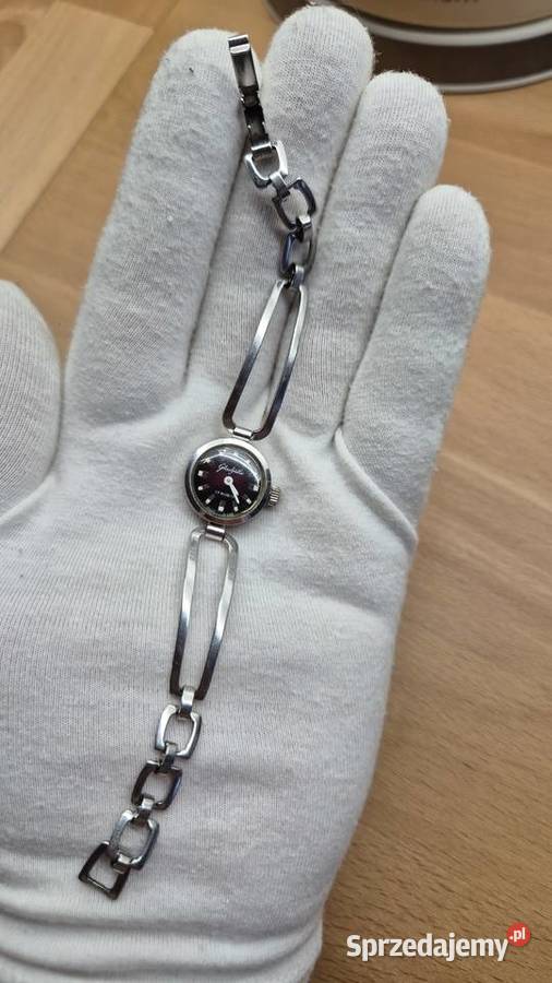 Mechaniczny damski zegarekGlashutte śląskie Chorzów