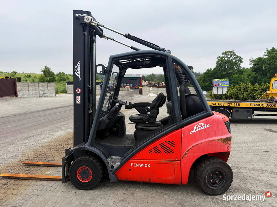 wózek widłowy LINDE H25T01 LPG Triplex 66m Działoszyn sprzedam
