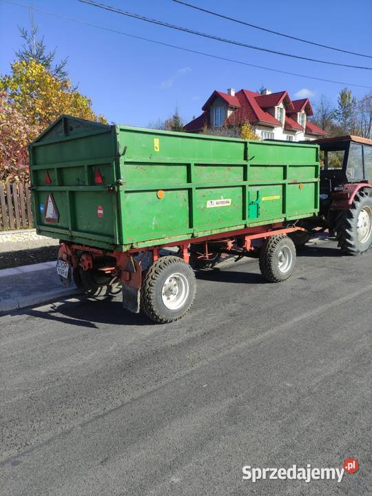 Przyczepa Autosan D46 wywrotka zarejestrowana świętokrzyskie Łagów