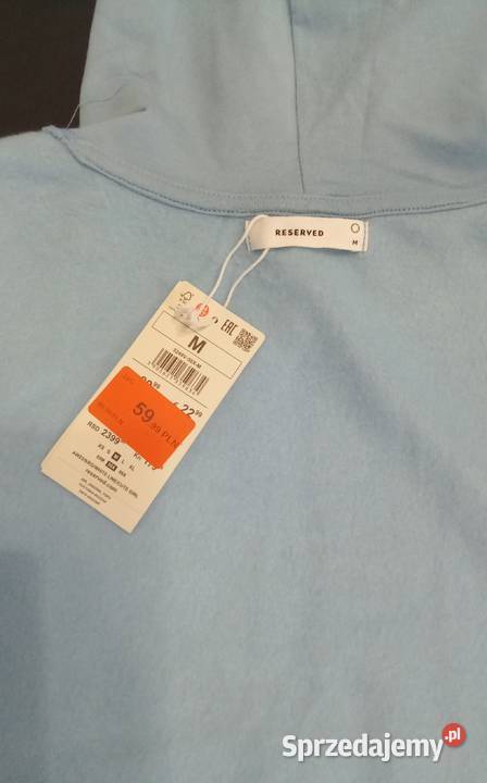 Bluza z kapturem reserved