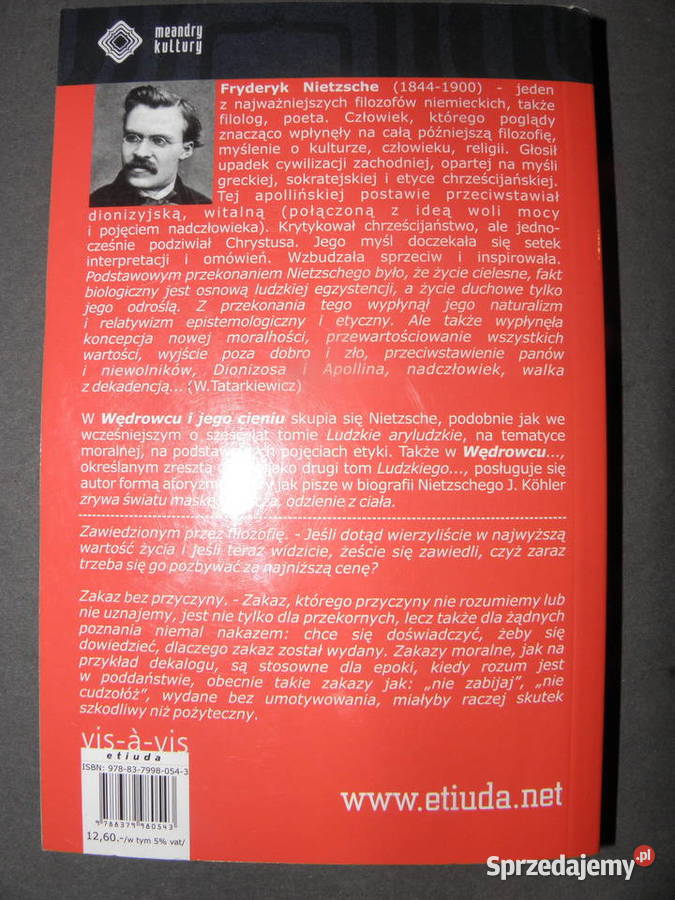 Wędrowiec i jego cień Friedrich Nietzsche