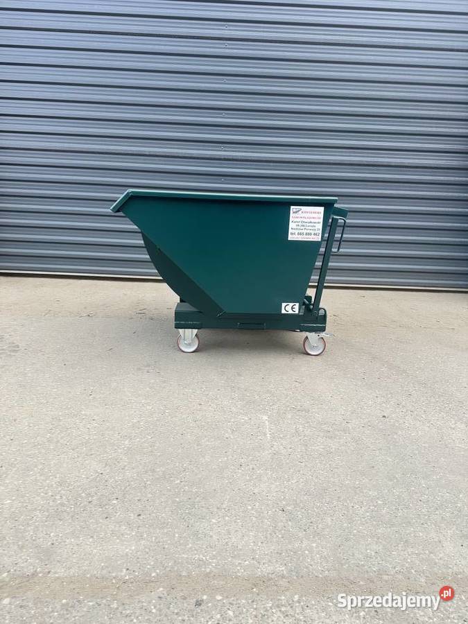 Kontener samowyładowczy koleba pojemnik 03 m3 Kutno