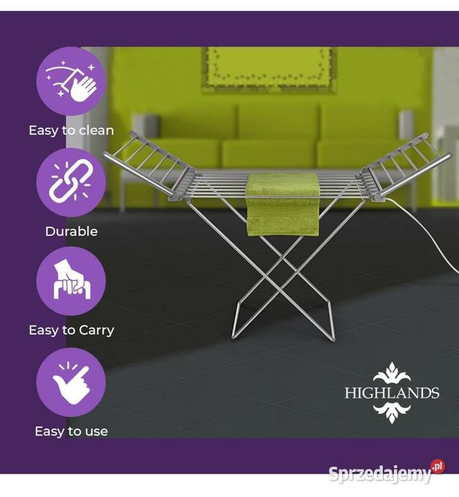 Suszarka elektryczna aluminiowa AGD drobne Bochnia