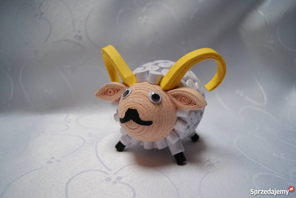 Jajka wielkanocne zajączki quilling Przeciszów sprzedam