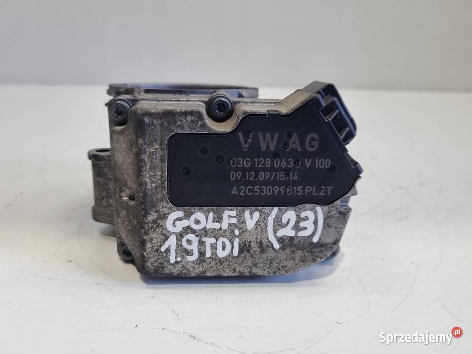 PRZEPUSTNICA VW Golf V 19 TDI 03G128063J osobowe lubelskie Rudka