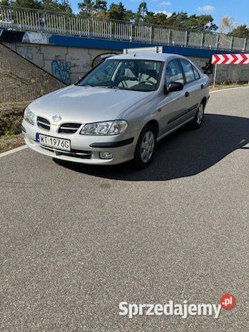 Nissan Almera Salon Polska Rok produkcji 2002 mazowieckie Warszawa