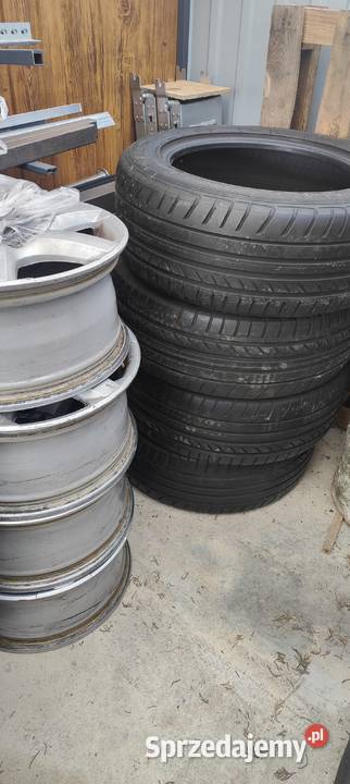 Felgi 5x120 VW Multivan z oponami sprzedam