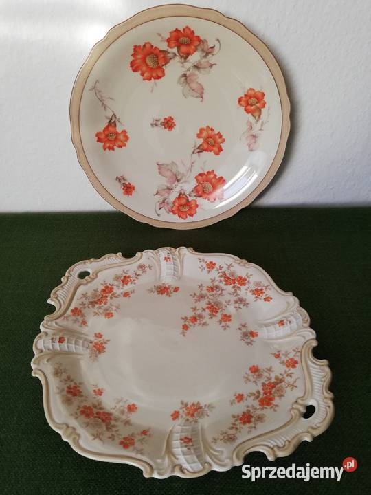 Patera Schumann porcelana ecru średnica30 małopolskie Gorlice