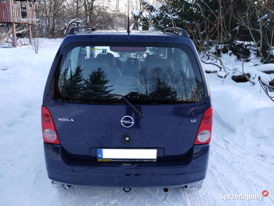 OPEL AGILA 12 16v 75 Zadbany Wspomaganie Bez Różanka