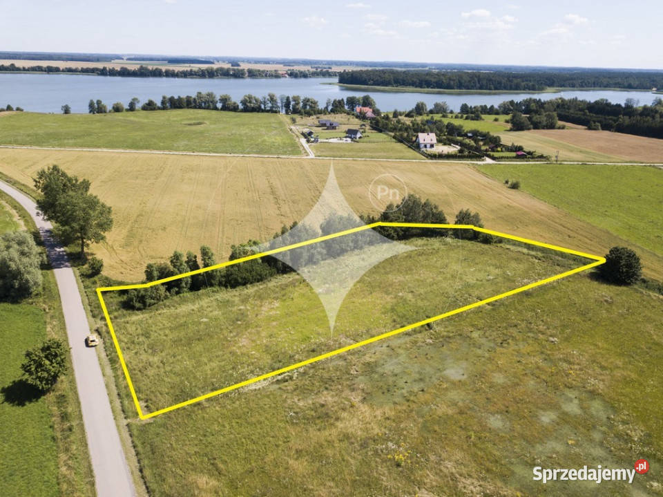 Działka budowlana Koziki k Ełku J Selmęt Wielki asfalt warmińsko-mazurskie