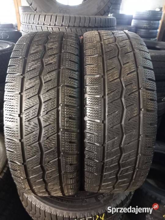 4x Opona UŻYWANA ZIMOWA BUS 22565R16C HANKOOK 225 Zaścianki