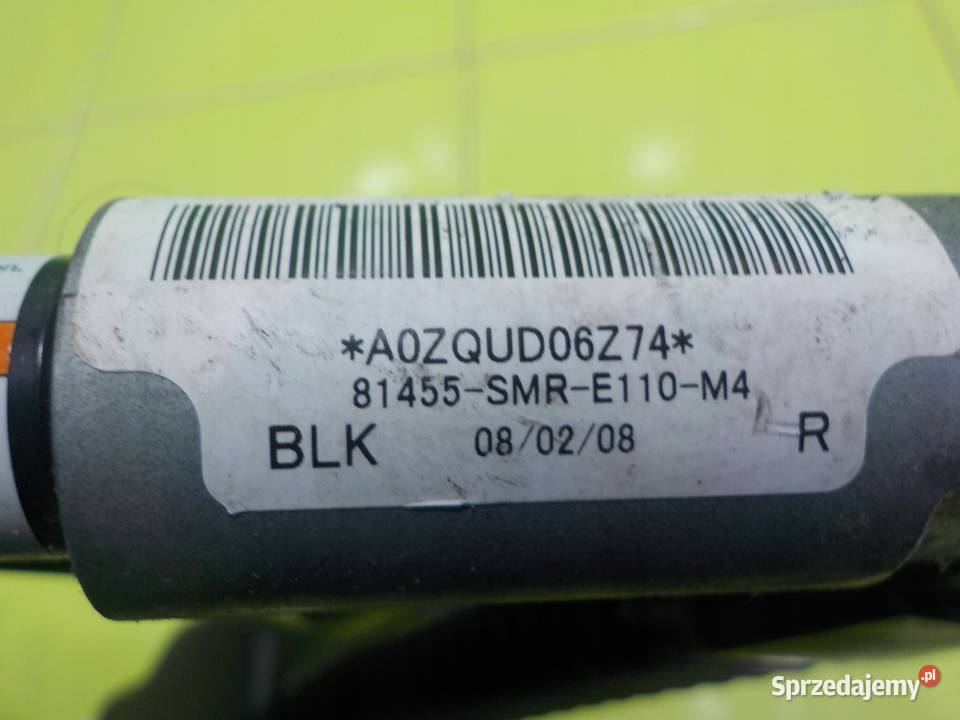 HONDA CIVIC VIII UFO 08r 3D napinacz pasa prawy mazowieckie Suków