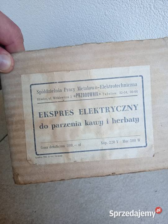 Ekspres Elektryczny do parzenia kawy i herbaty z mazowieckie