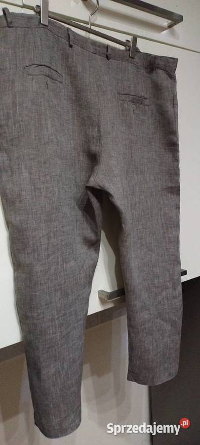 Spodnie w ko9lorze beżowym PURO LINO lubelskie Lublin sprzedam