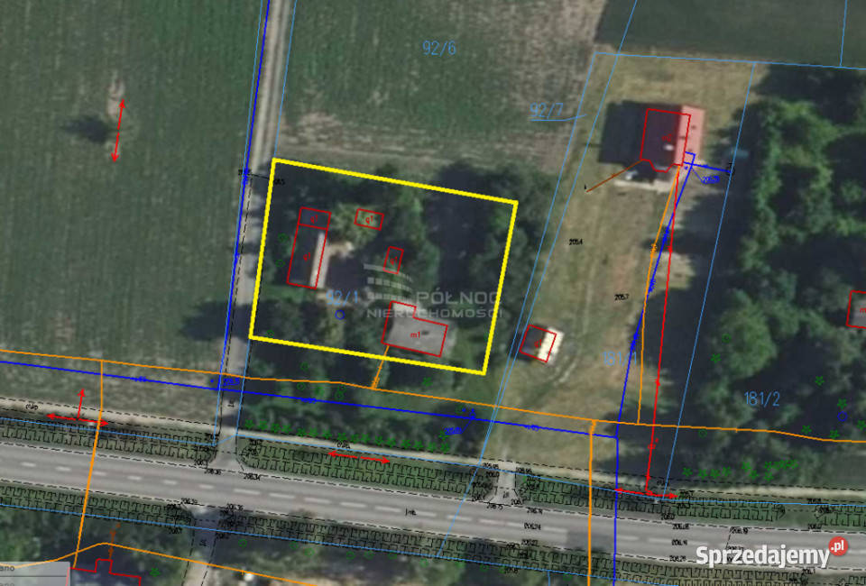 Działka z zabudowaniami w HostynnemKolonii Hostynne-Kolonia