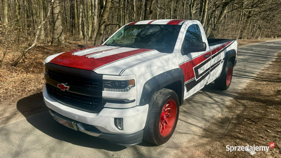 Chevrolet Silverado 53v8 Turbo 502 ledy bi xenon napęd 4x4 Gdańsk