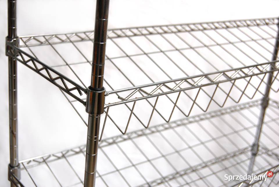 Duża szafka na buty metalowy regał lata 90 loft