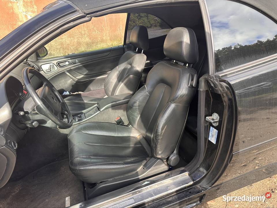 Mercedes w208 cabrio 32 automat full CLK zachodniopomorskie Międzyzdroje