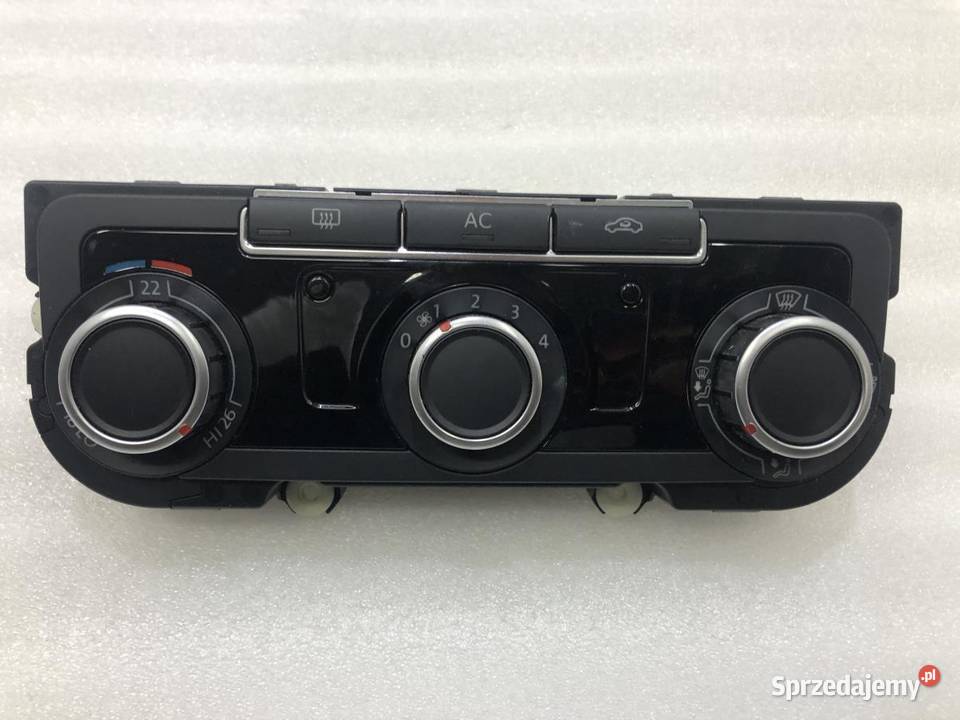 PANEL KLIMATYZACJI 3C8907336AB VW GOLF VI Panele sterowania, przełączniki