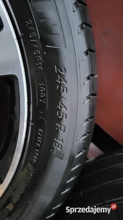 Sprzedam komplet kół z aluminiowymi felgami Zgierz