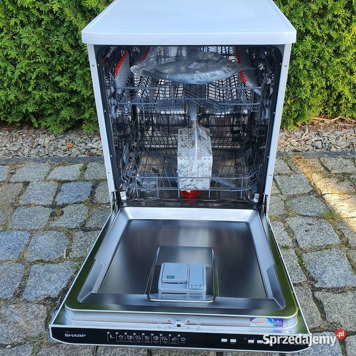 Zmywarka Sharp QWDX41F47EW wolnostojąca z klamką Częstochowa sprzedam