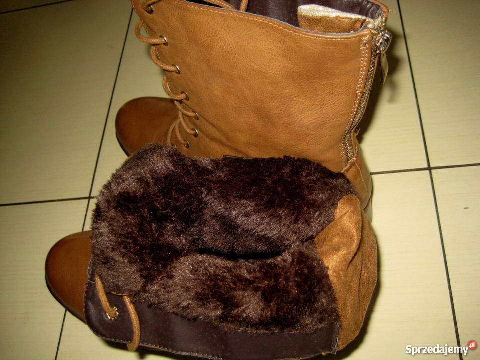 Buty damskie zimowe 39 25.5cm Moda i Styl Opole