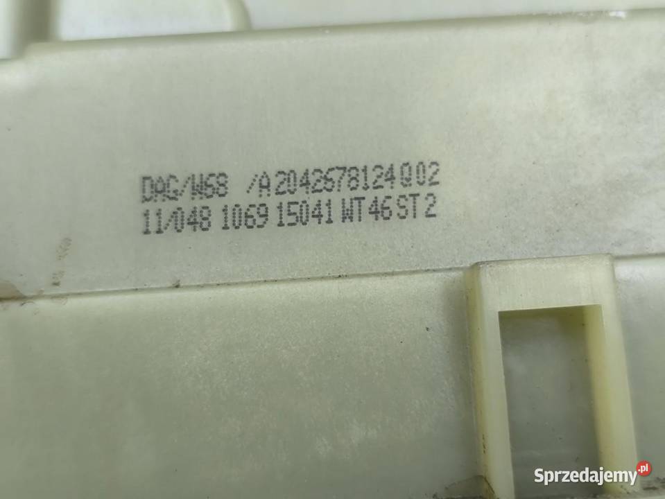 WYBIERAK BIEGÓW MIESZEK MERCEDES ECLASA W212