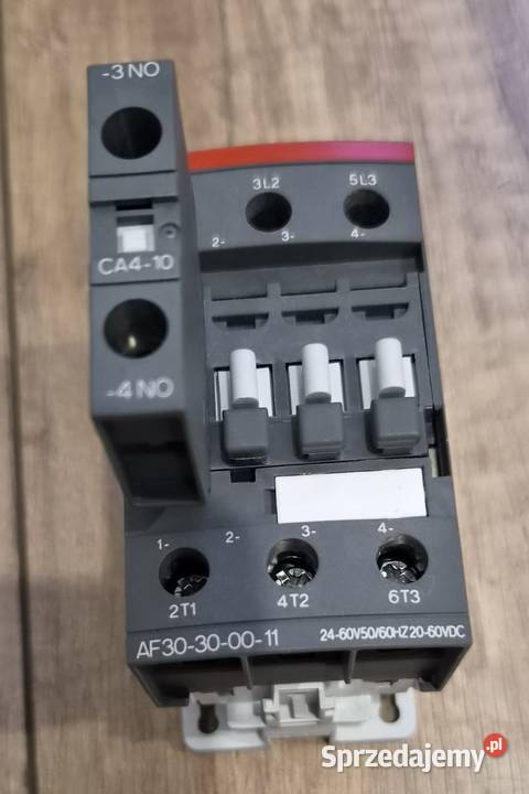 Stycznik ABB AF30300011 3P 3NO cewka 2460V ACDC Leśniewo
