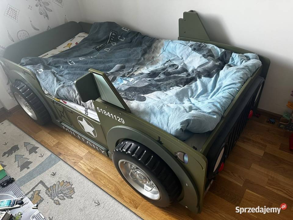 Łóżko dziecięcy Military Jeep
