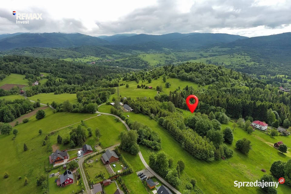 Działka ok 5800 m w Sól Kiczora widokowa